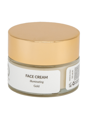 Face Cream Illuminating Gold Face cream for anti aging treatment and dull skin-min
