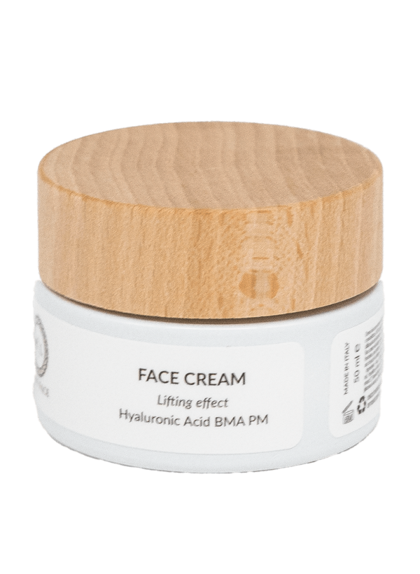 ace cream with algae extract for a lifting effect and Hyaluronic Acid